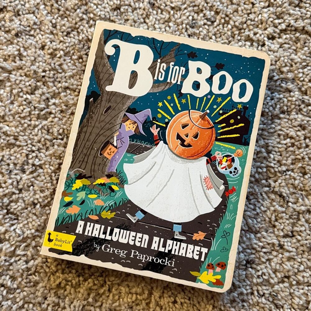 3/$25 🪩 HALLOWEEN Alphabet Board Book | Toddler & Children’s Book